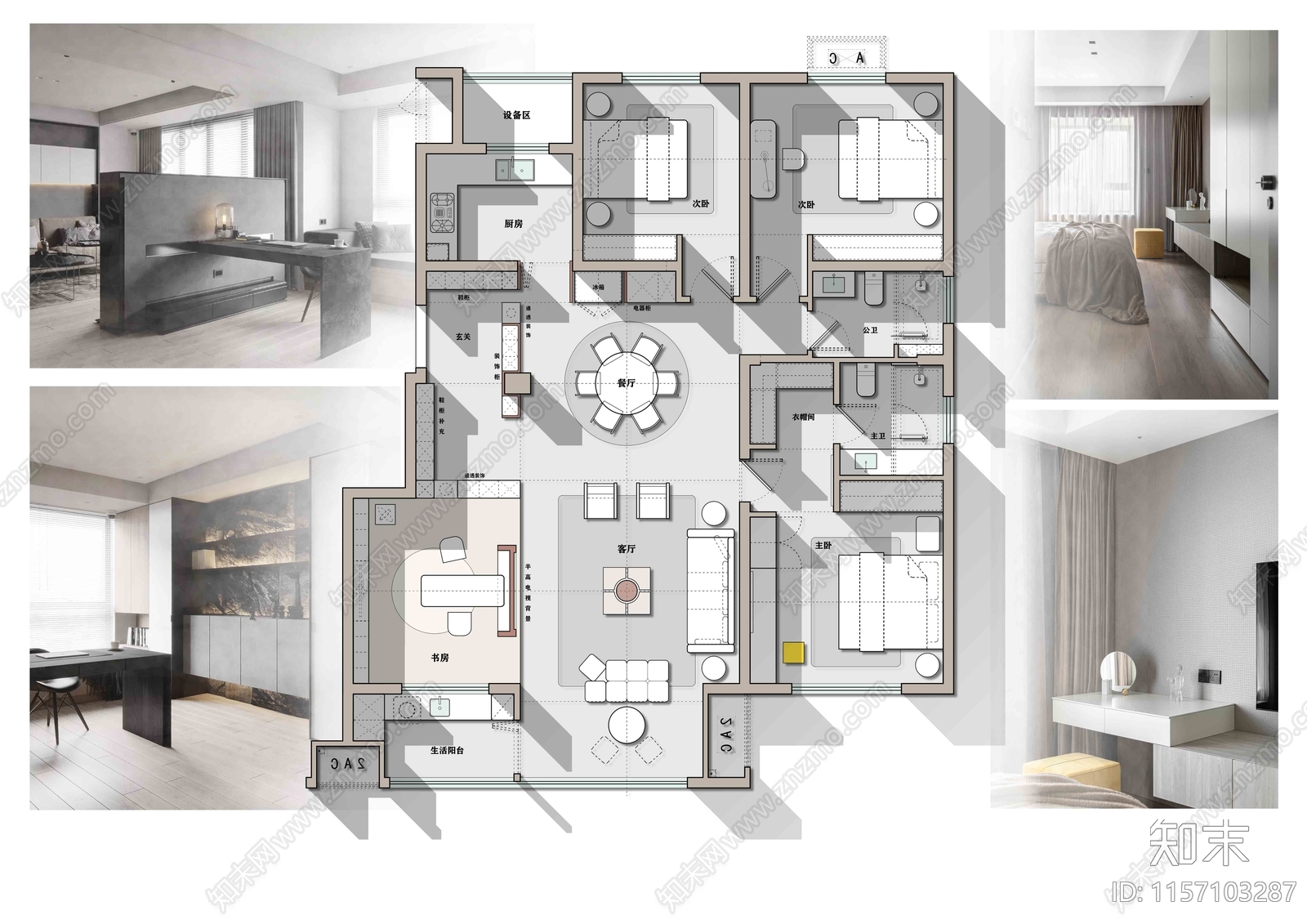 143平彩平PSD及施工图下载【ID:1157103287】