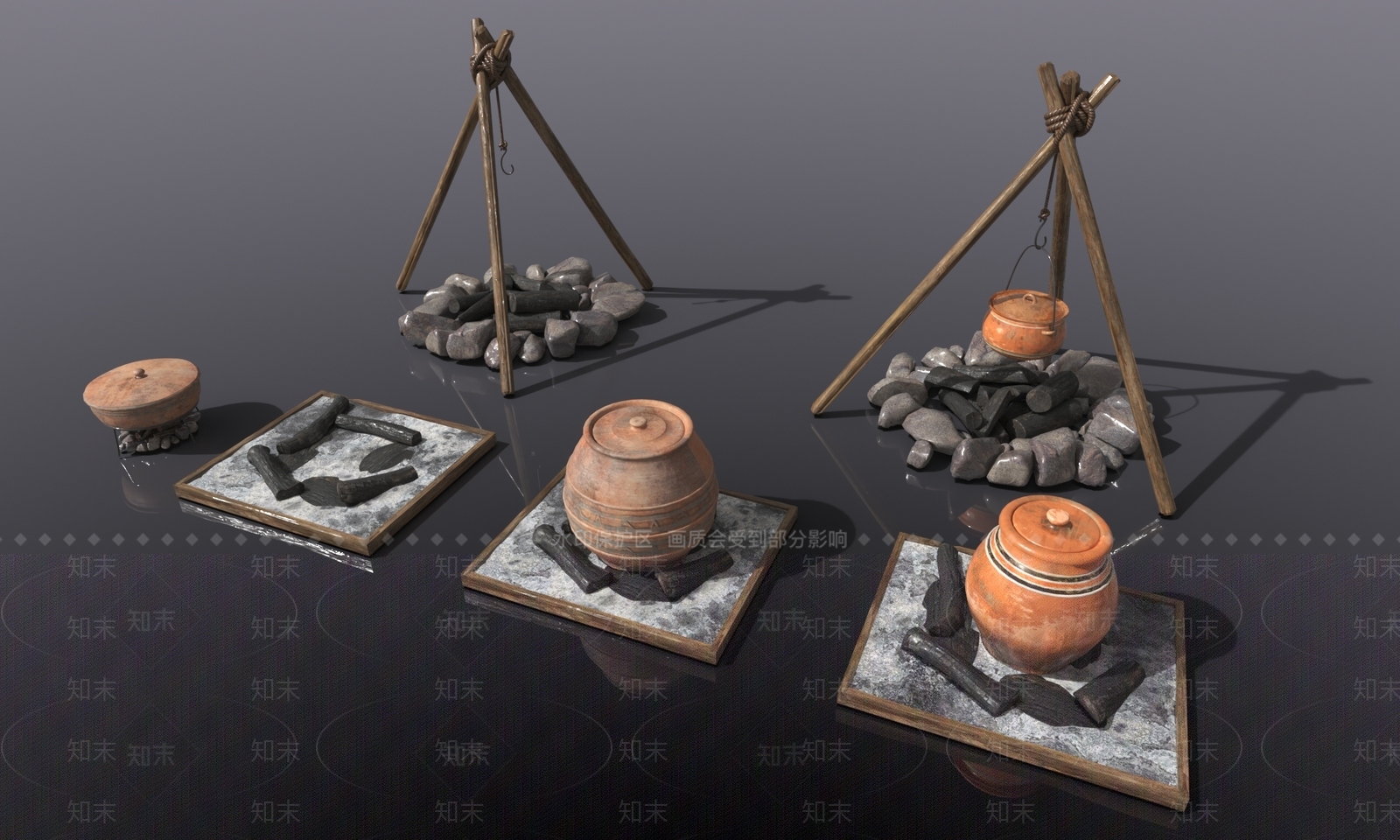 吊锅3D模型下载【ID:1157108059】