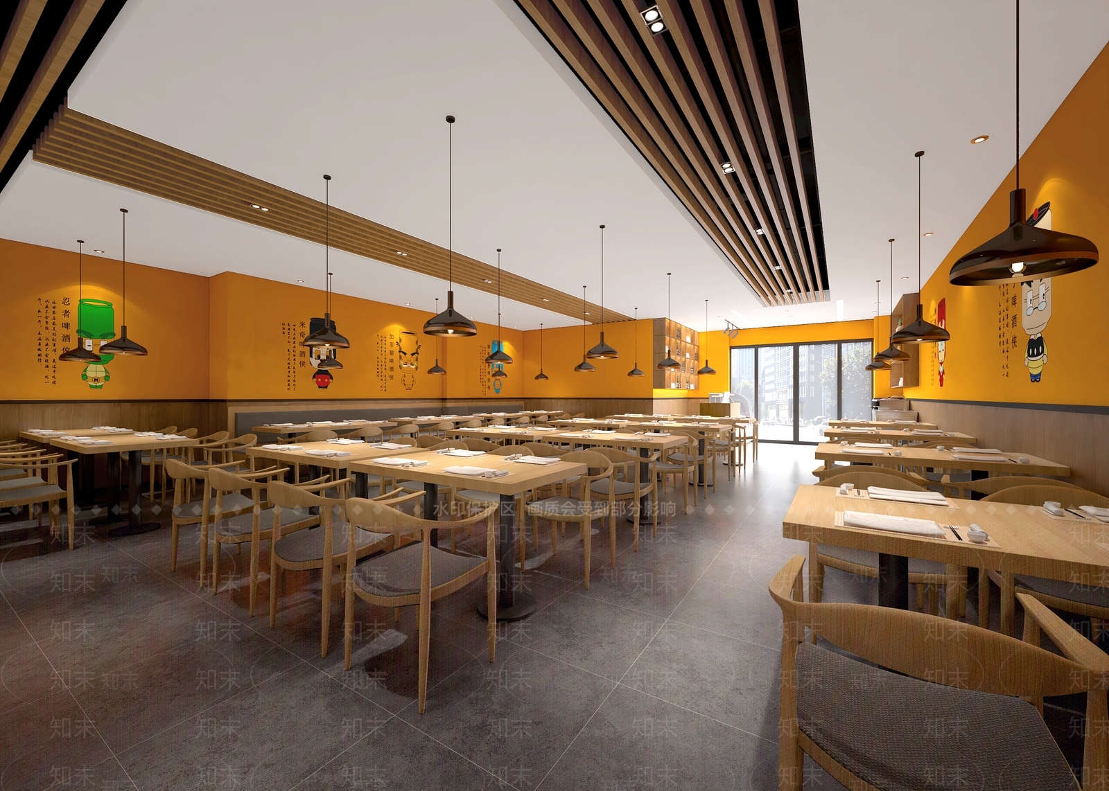 新中式快餐店3D模型下载【ID:1157135754】