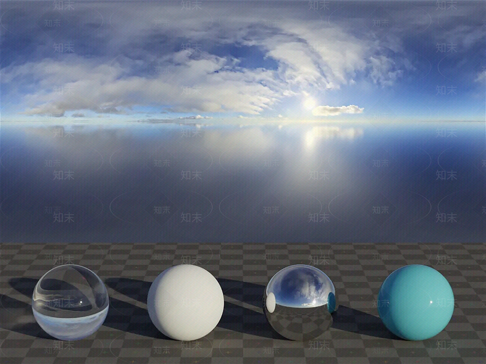 HDR晴朗天空贴图下载【ID:1157133396】