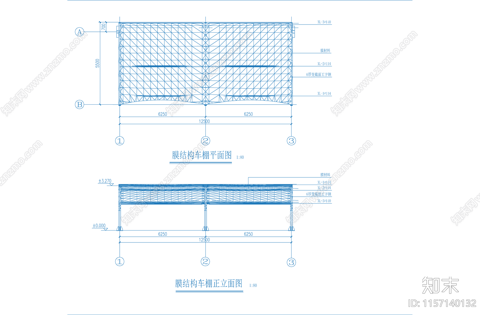六层建筑结构加固cad施工图下载【ID:1157140132】