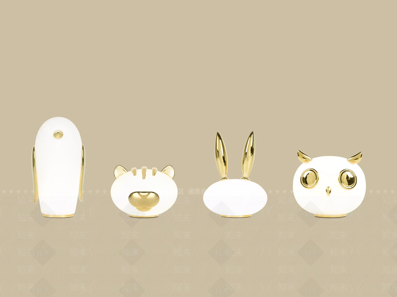 moooi现代创意台灯SU模型下载【ID:1157145849】