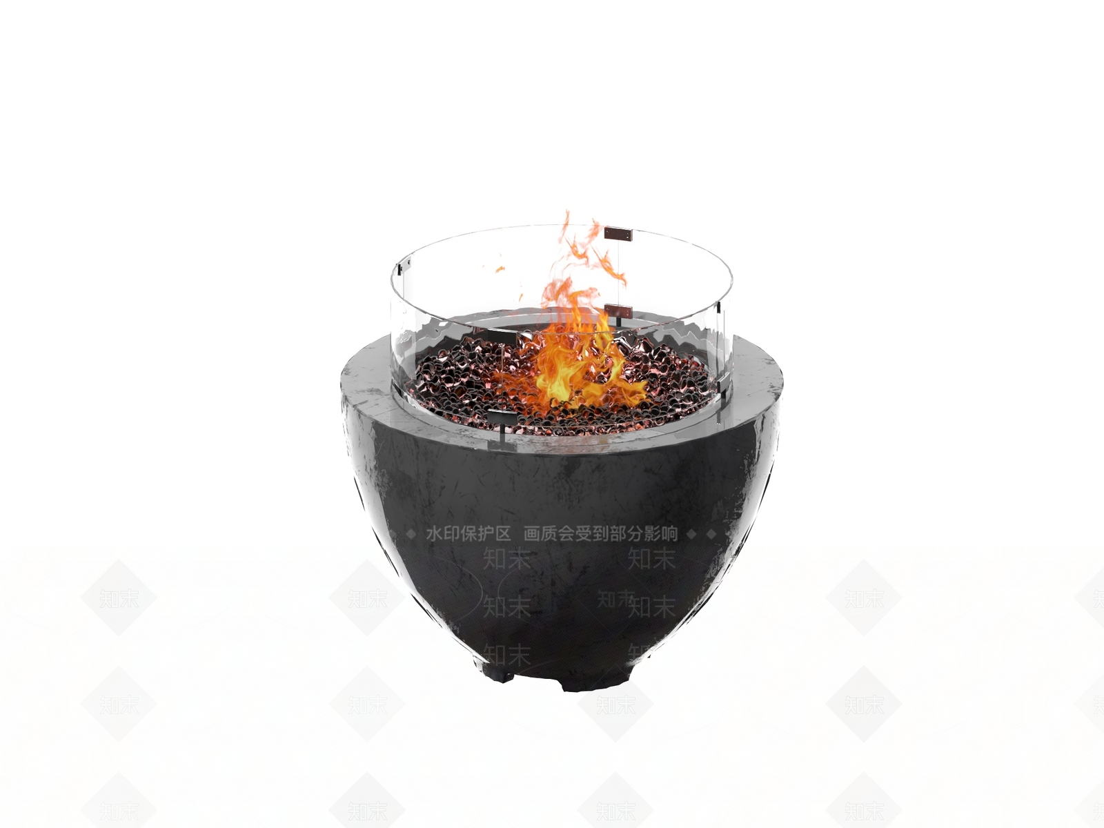 现代取暖器火炉SU模型下载【ID:1157155182】