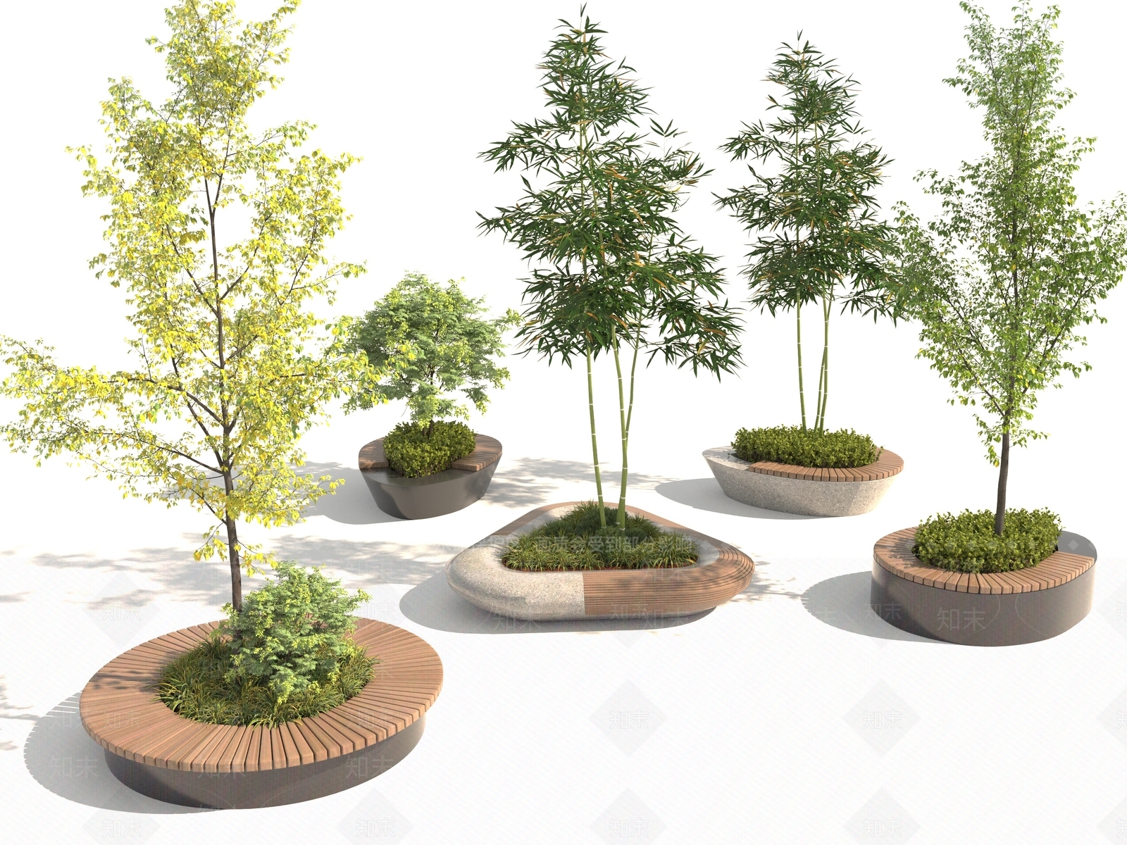 树池3D模型下载【ID:1157170439】