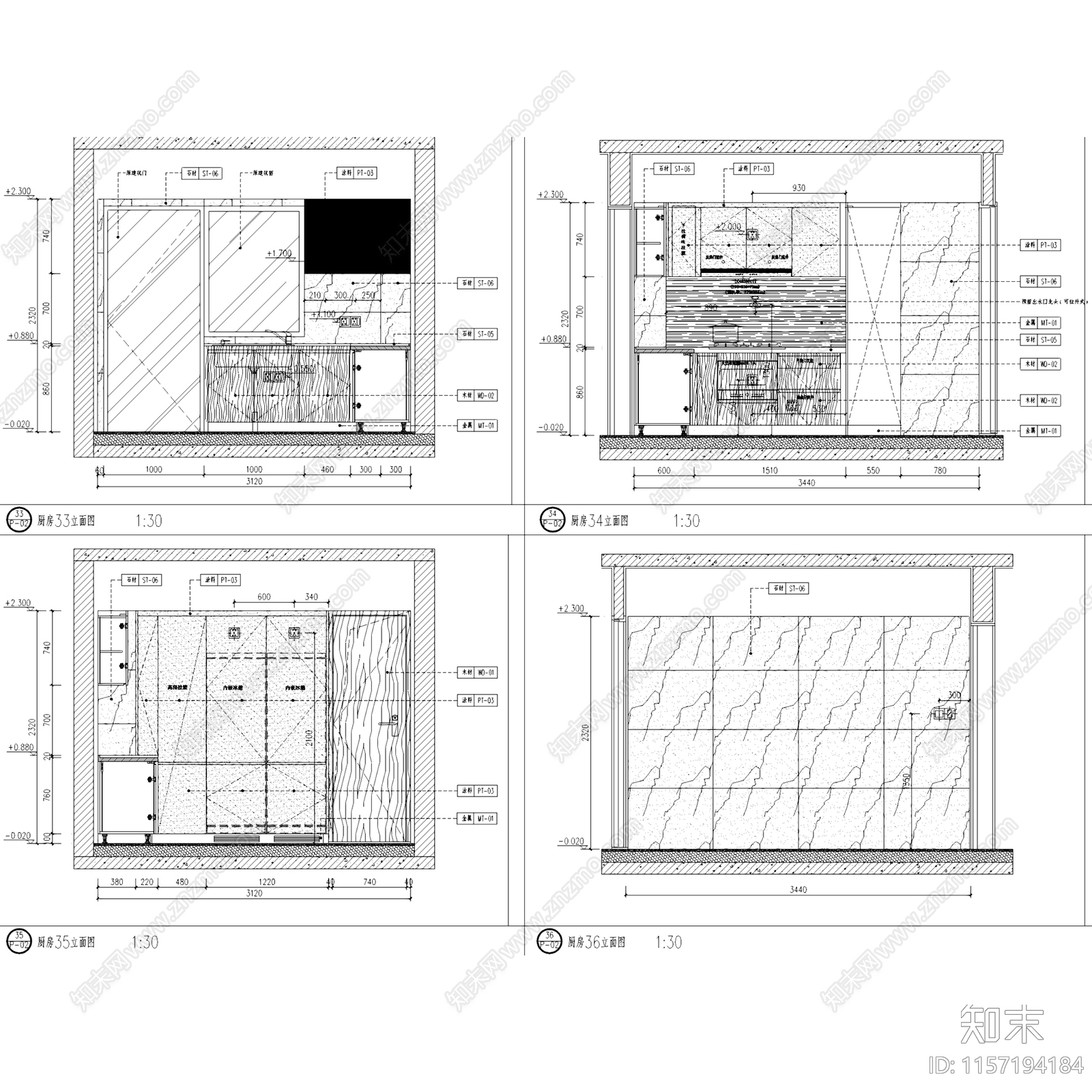 法式新中式北京万科翡翠长安140户型室内家装cad施工图下载【ID:1157194184】