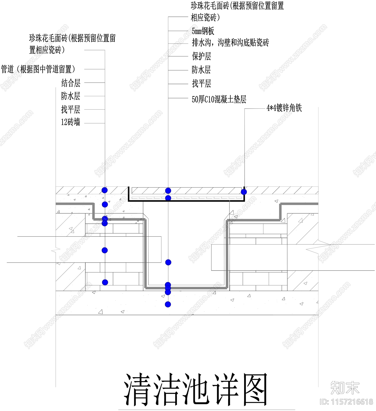 2000平米生活超市完cad施工图下载【ID:1157216618】