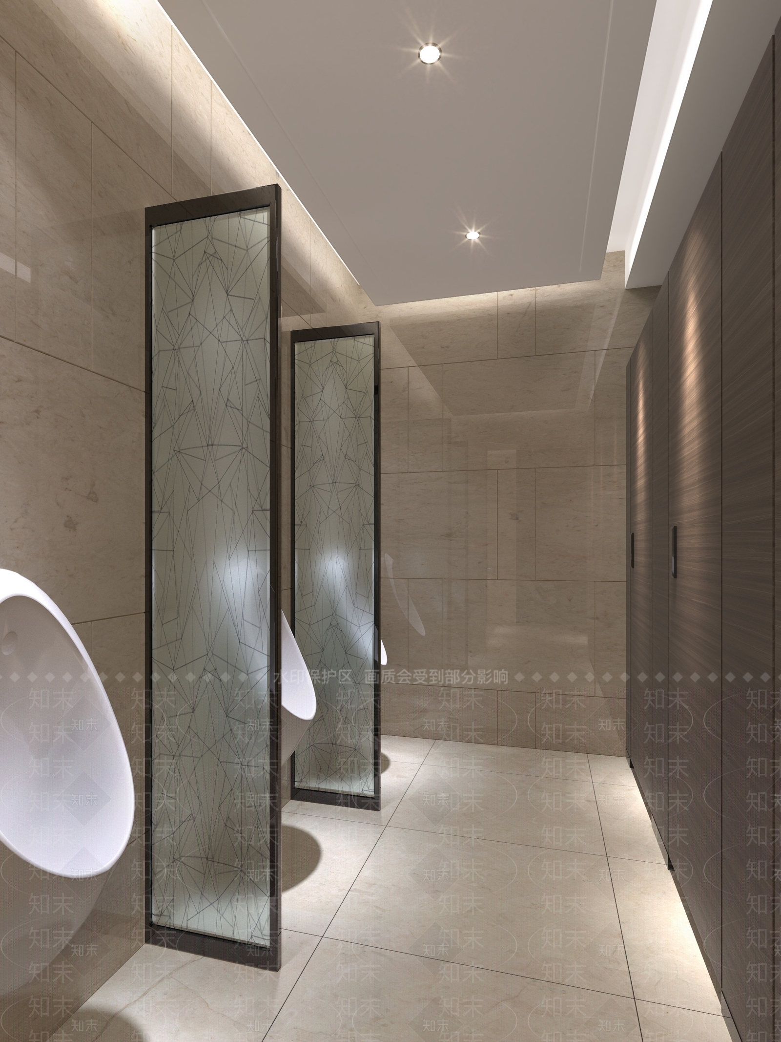 现代公共卫生间3D模型下载【ID:1157220061】