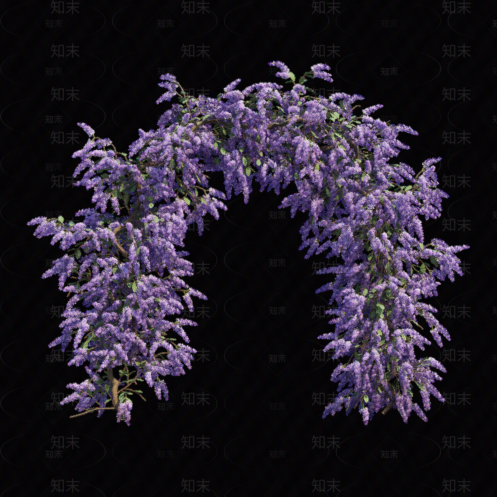 png免抠紫藤花贴图下载【ID:1157234943】