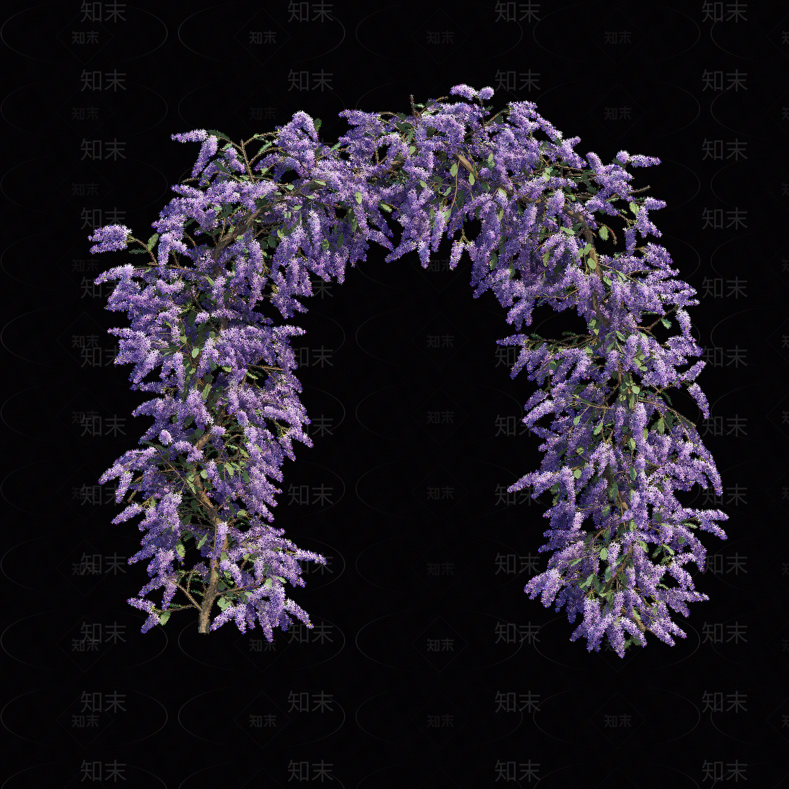 png免抠紫藤花贴图下载【ID:1157235031】