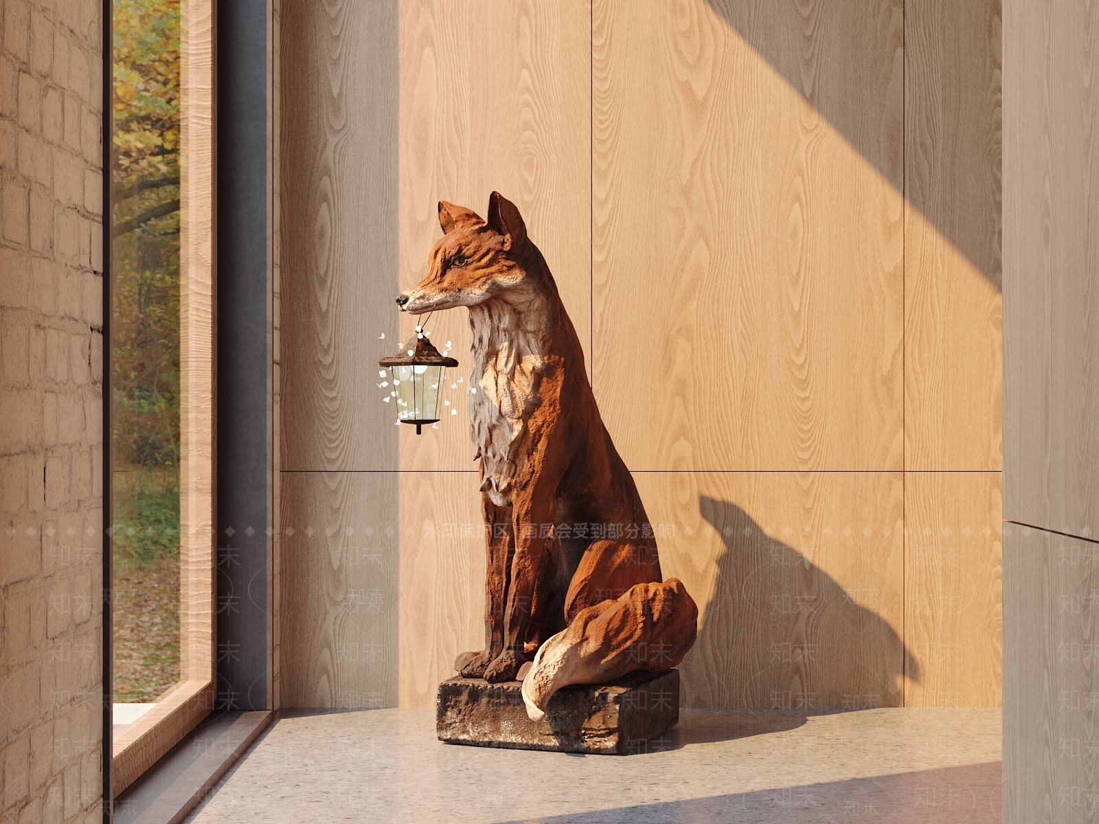 现代动物雕塑SU模型下载【ID:1157241890】