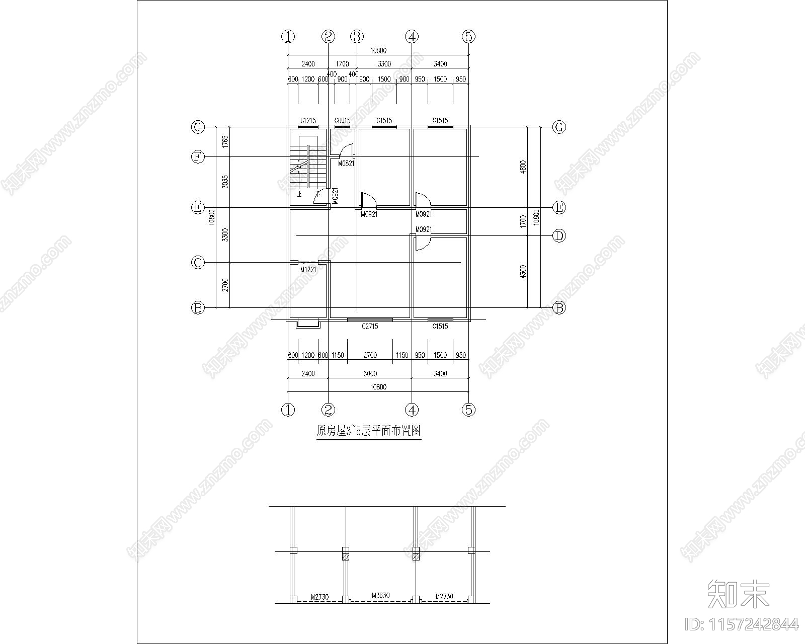 住宅楼外接层节点构造图施工图下载【ID:1157242844】