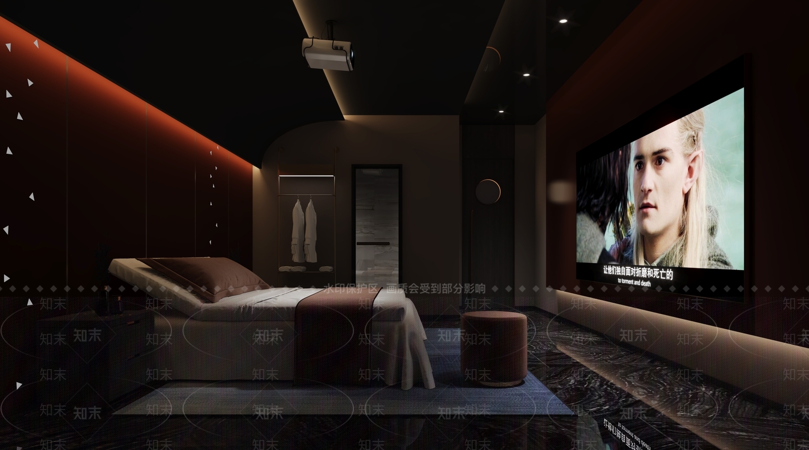 现代美容院包厢3D模型下载【ID:1157261755】
