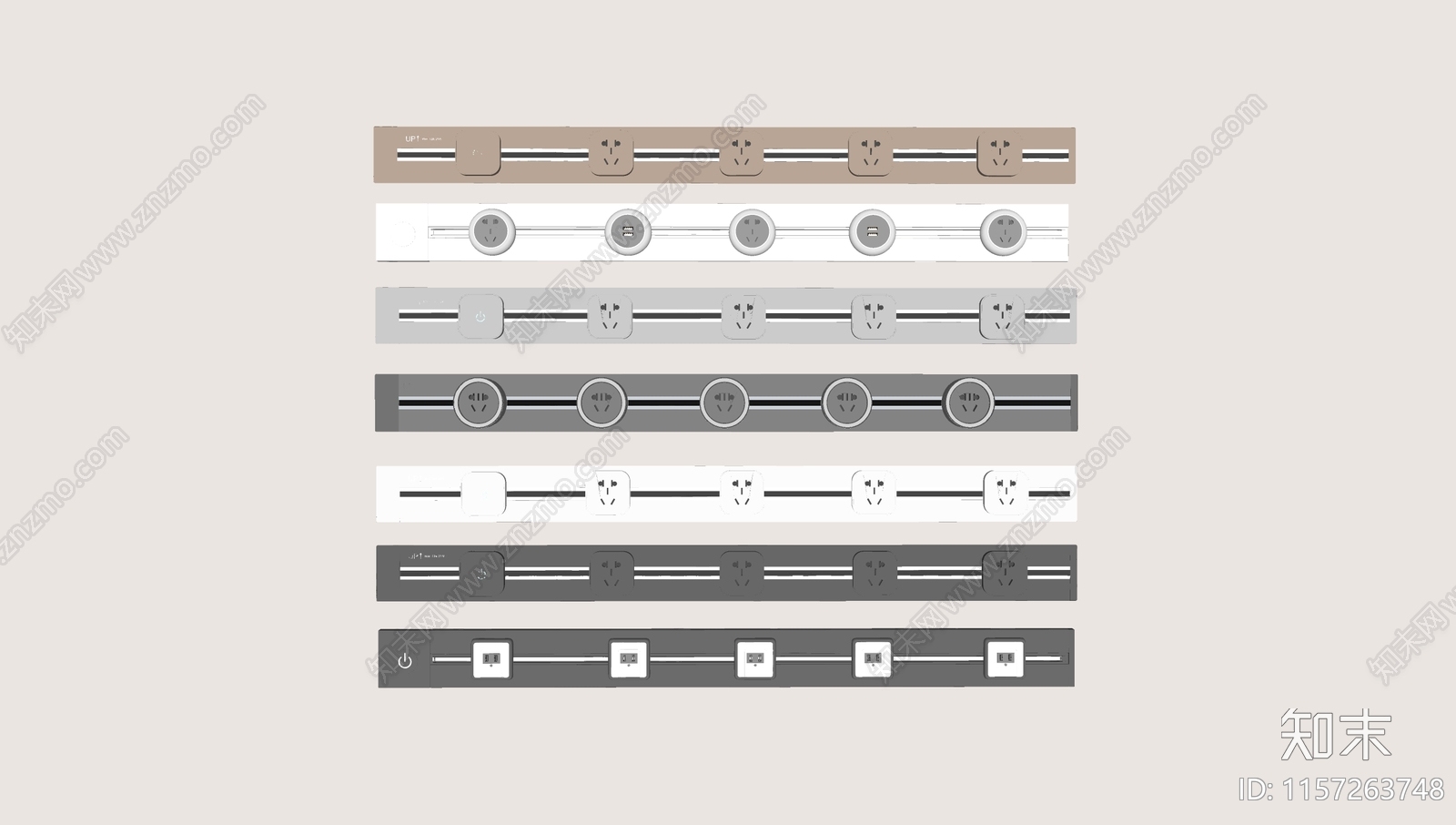 现代插座SU模型下载【ID:1157263748】