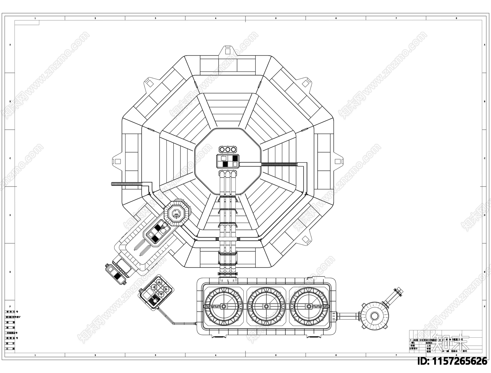 月球基地资源制作图cad施工图下载【ID:1157265626】