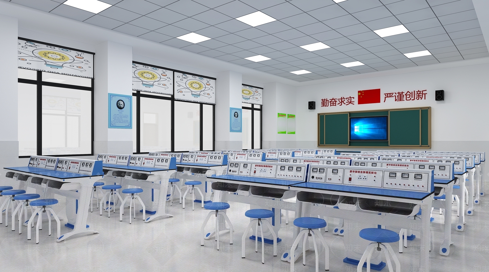 现代实验室3D模型下载【ID:1157266451】