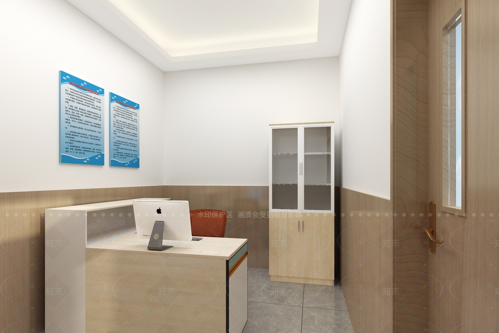 现代办公室3D模型下载【ID:1214565769】