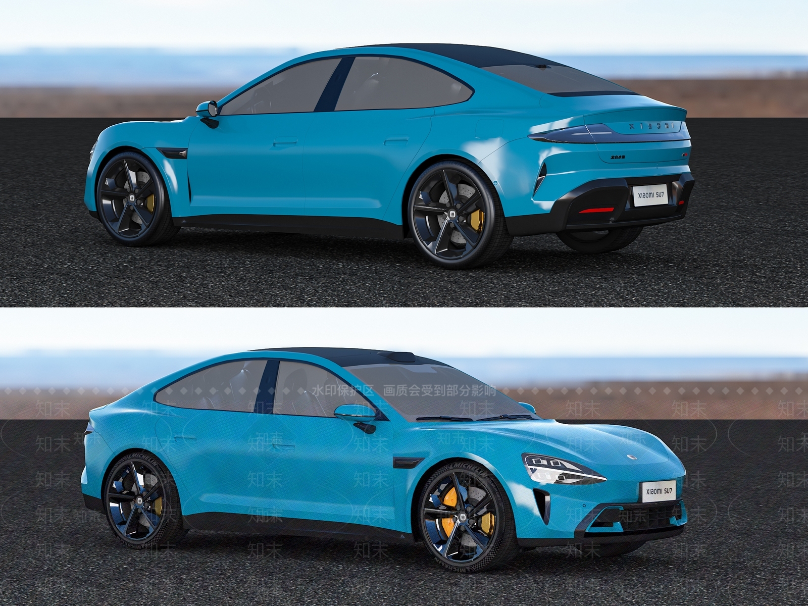小米7汽车SU模型下载【ID:1157278187】
