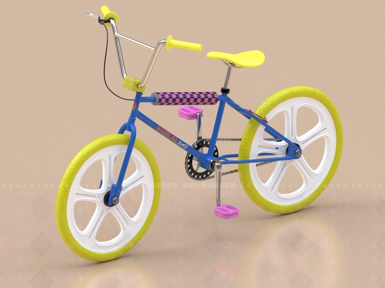 儿童车3D模型下载【ID:1157280081】