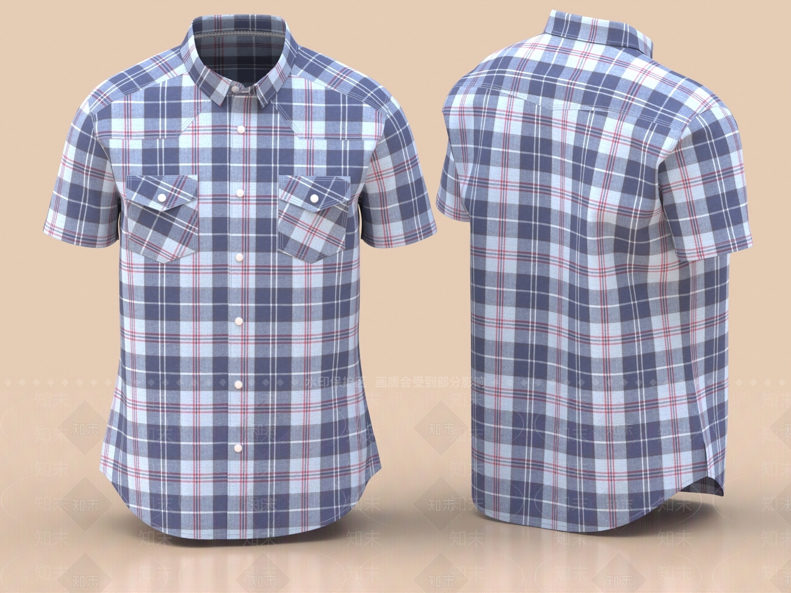 T恤3D模型下载【ID:1157284189】