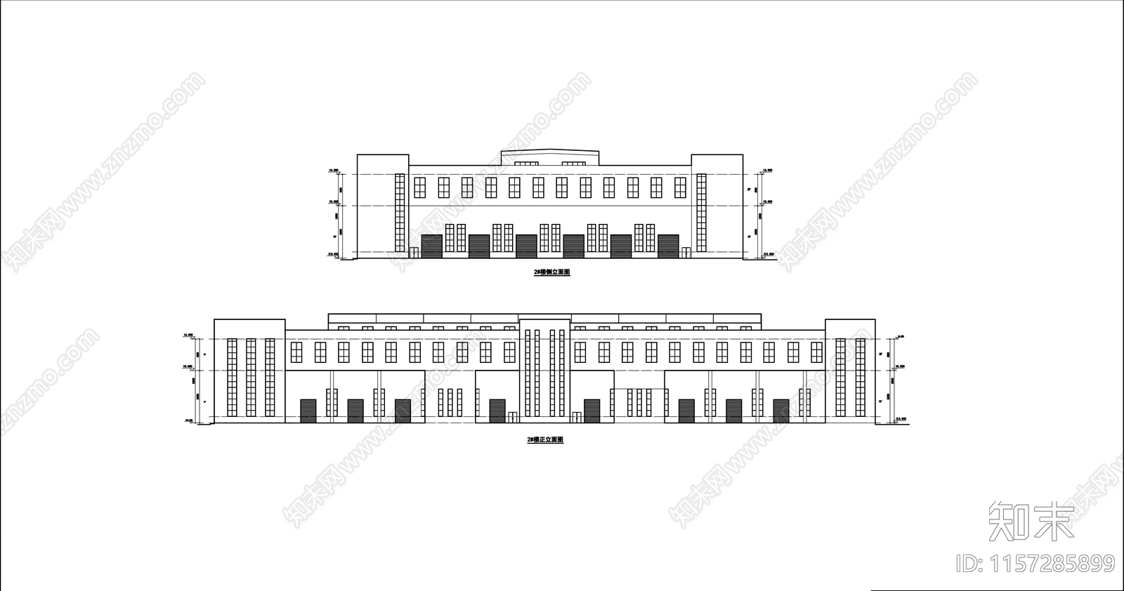 方便米饭cad施工图下载【ID:1157285899】