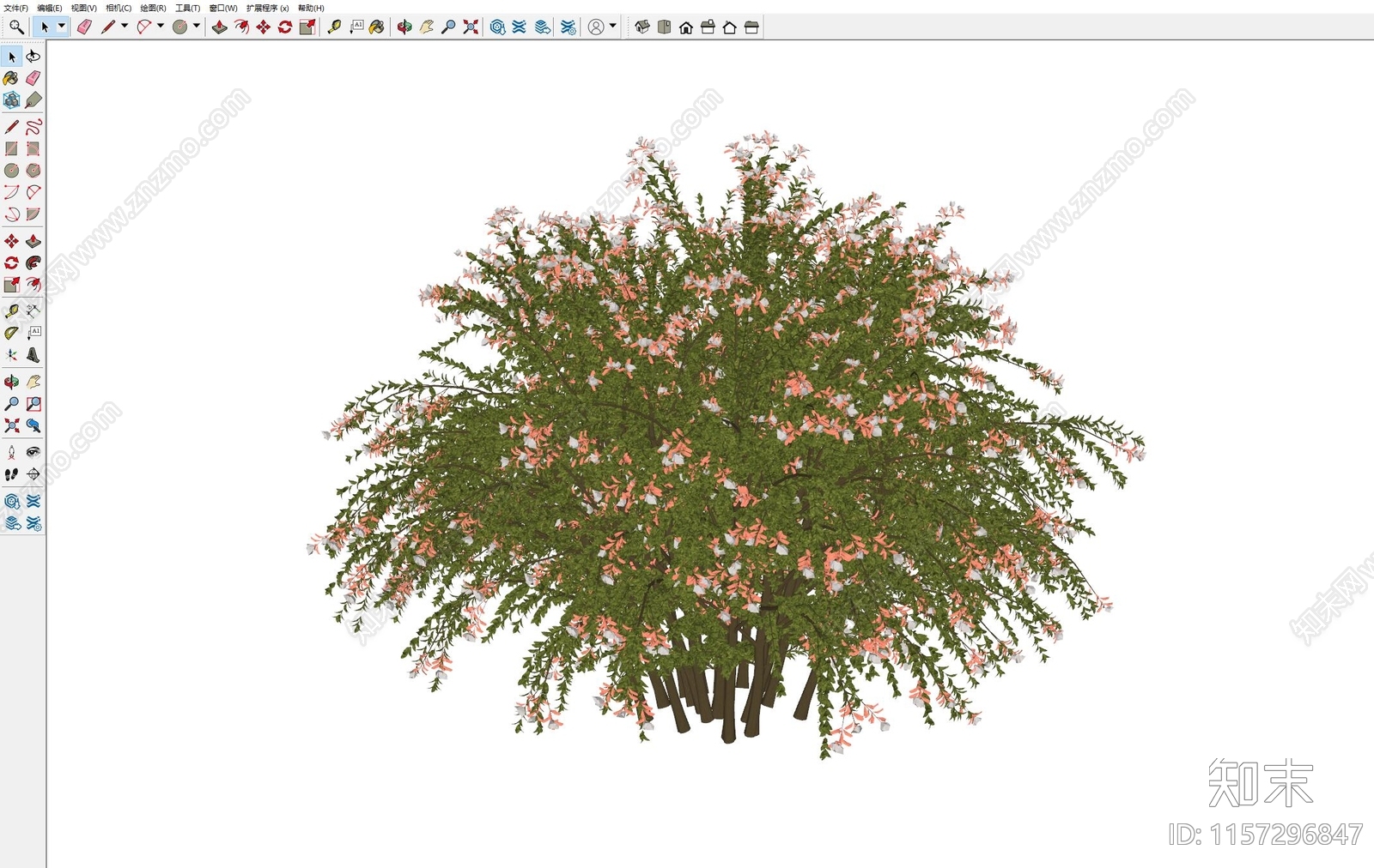 景观树SU模型下载【ID:1157296847】