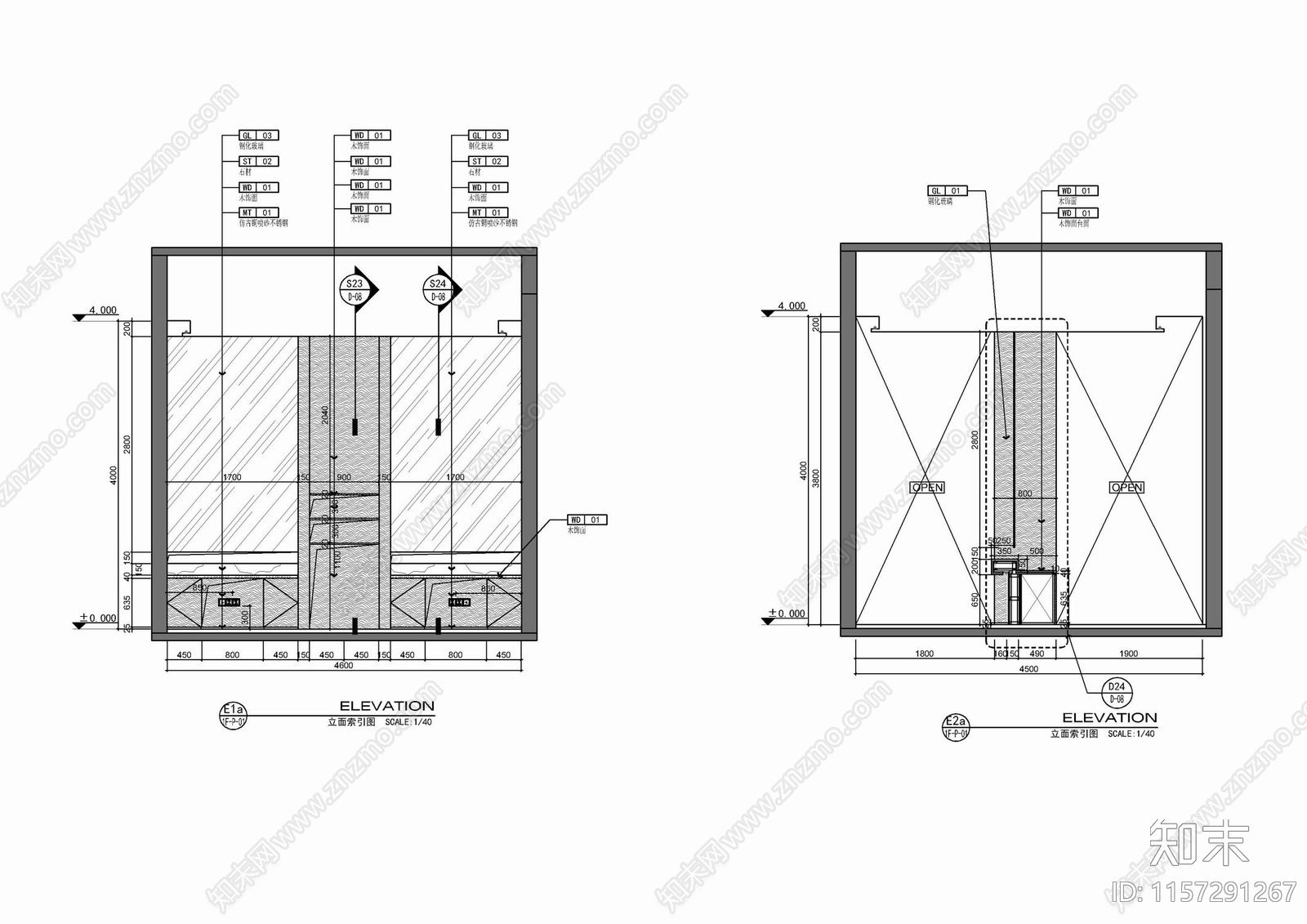 售楼处收款室财务室收款玻璃窗口柜台施工详图施工图下载【ID:1157291267】