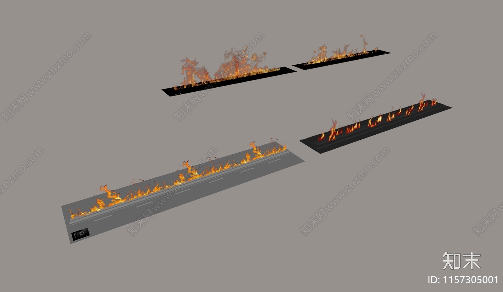 现代壁炉SU模型下载【ID:1157305001】