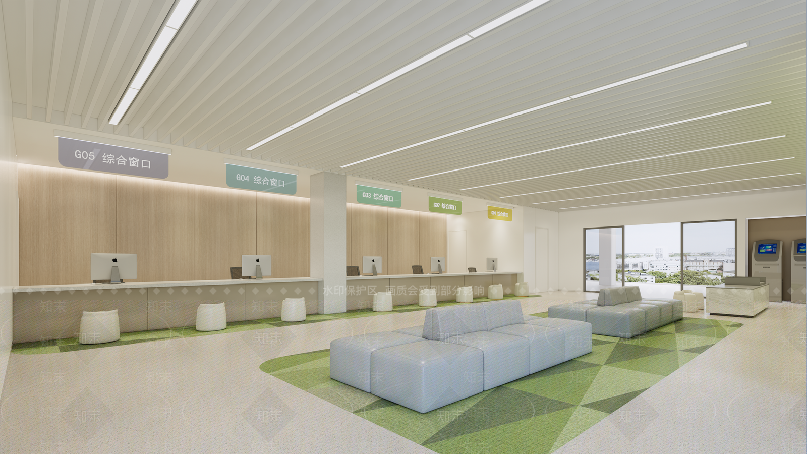 现代社区服务中心SU模型下载【ID:1157311685】