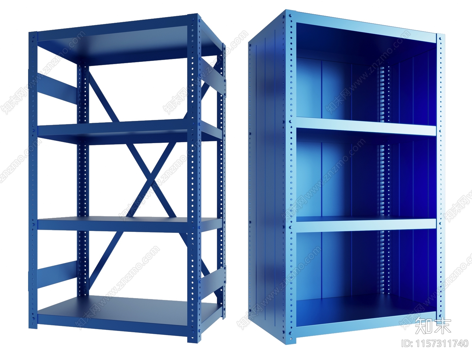 现代货架3D模型下载【ID:1157311740】