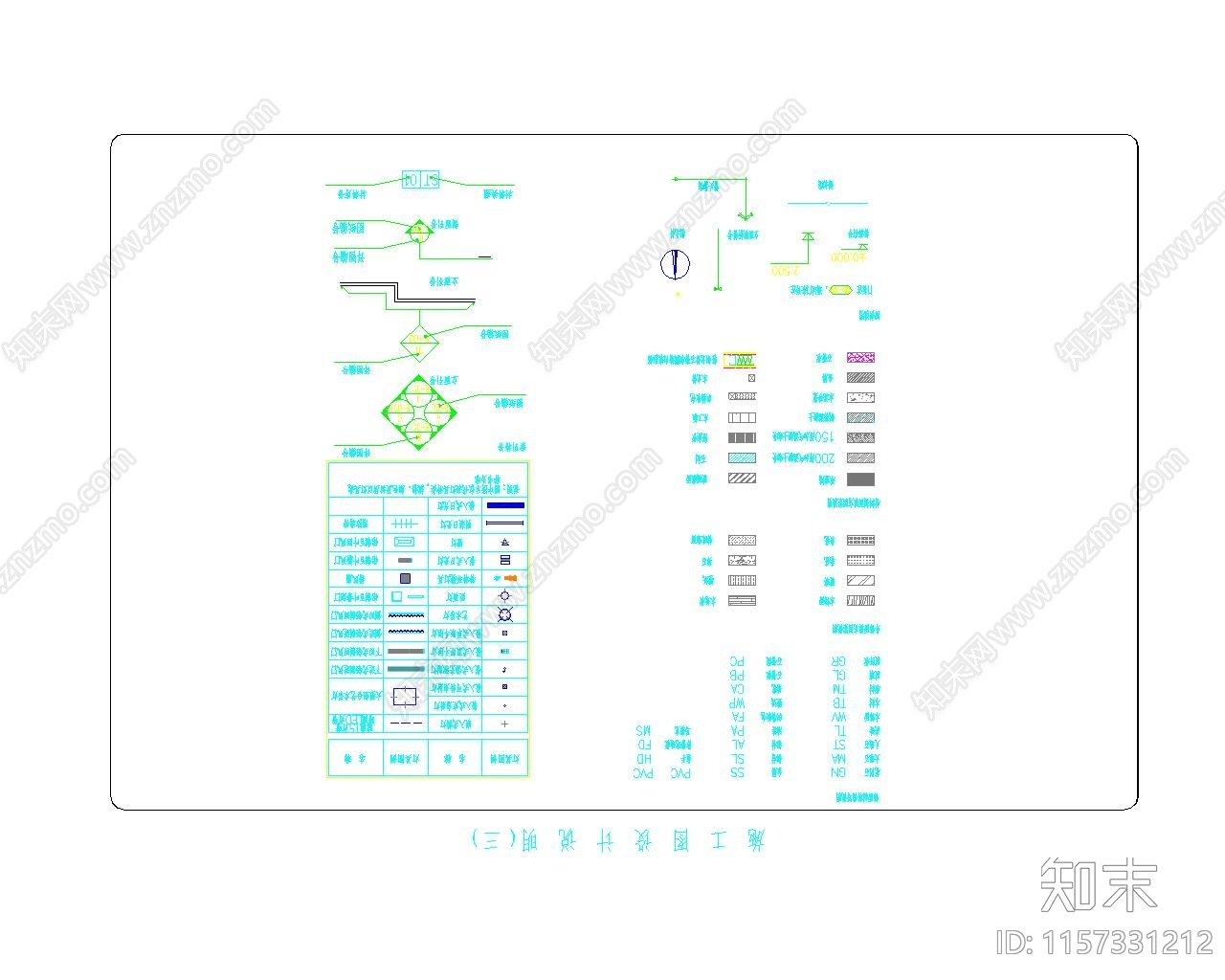 小户型独栋别cad施工图下载【ID:1157331212】