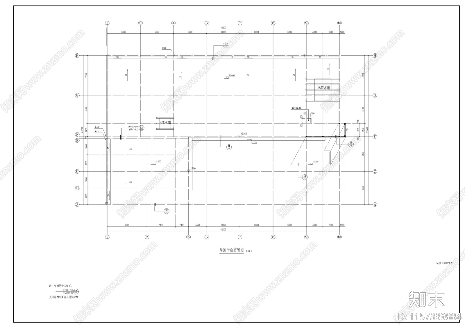 幼儿园建筑图cad施工图下载【ID:1157339884】