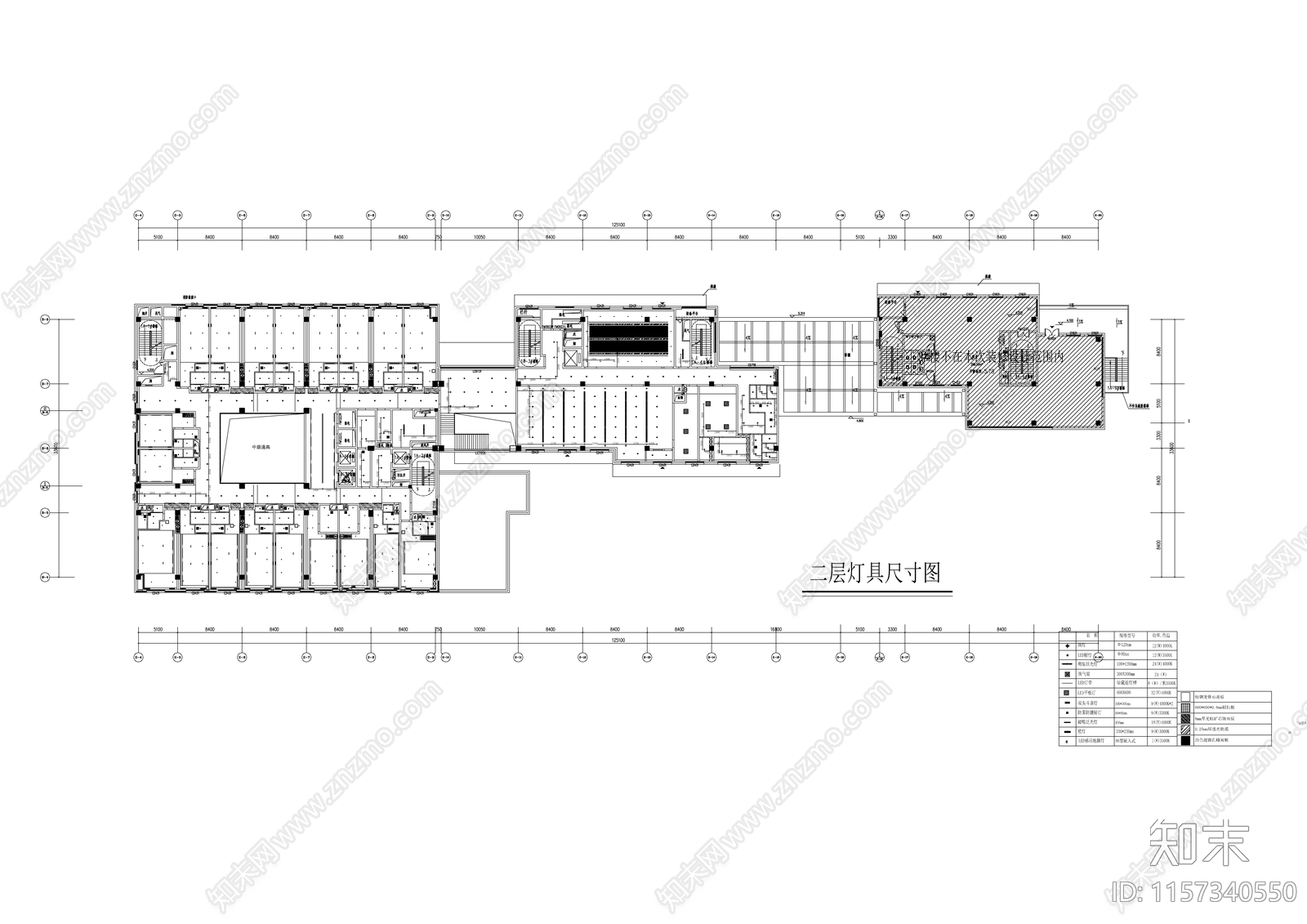 产业园度假酒店装修项目cad施工图下载【ID:1157340550】