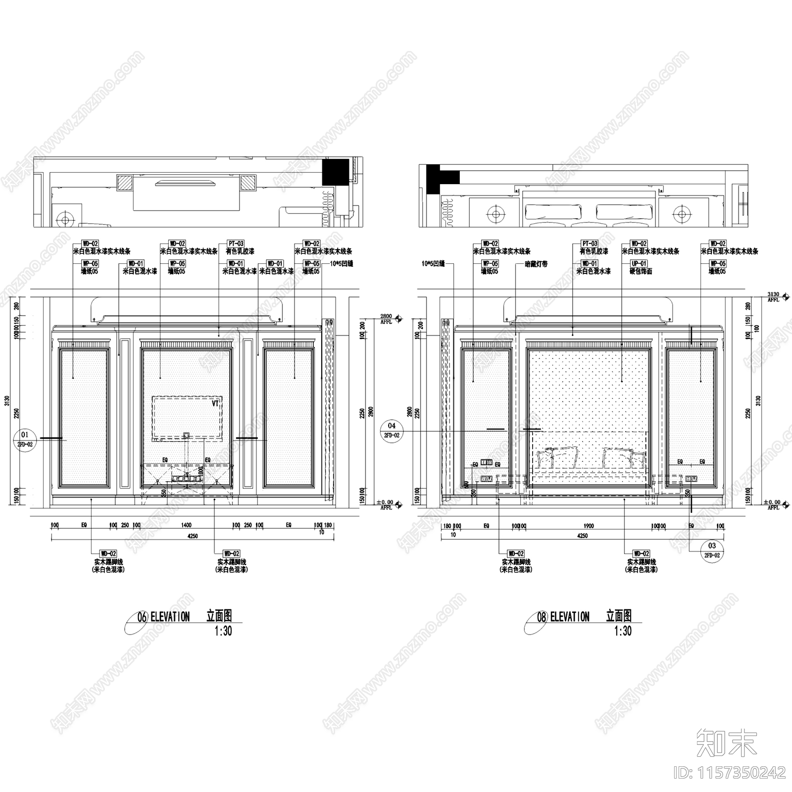 翠屏九溪诚园南区三层别墅N3户型样板房施工图下载【ID:1157350242】