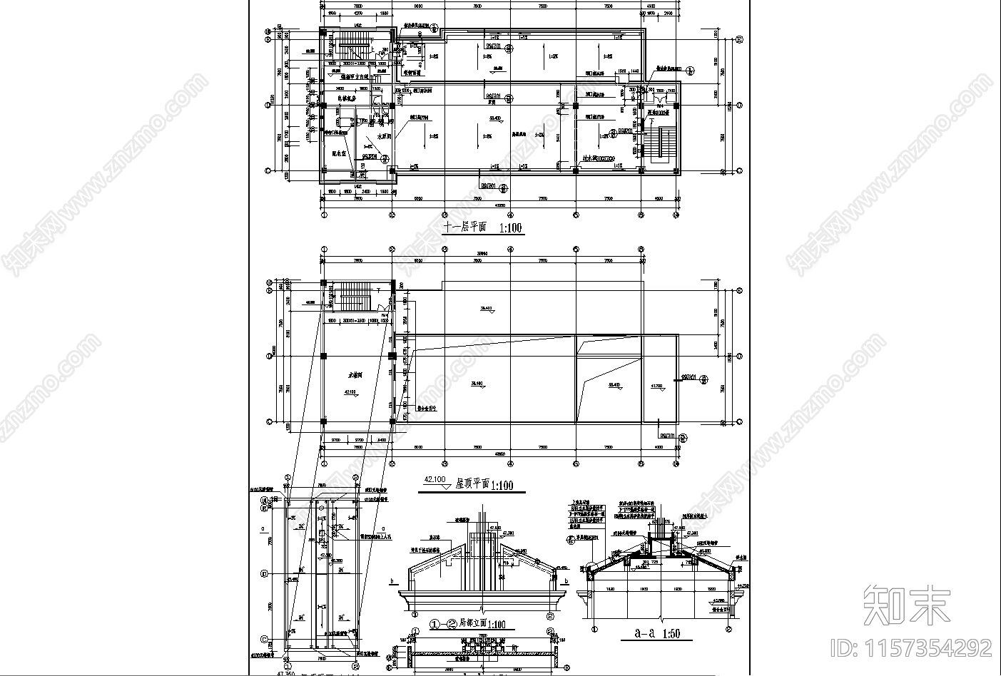 银行大cad施工图下载【ID:1157354292】