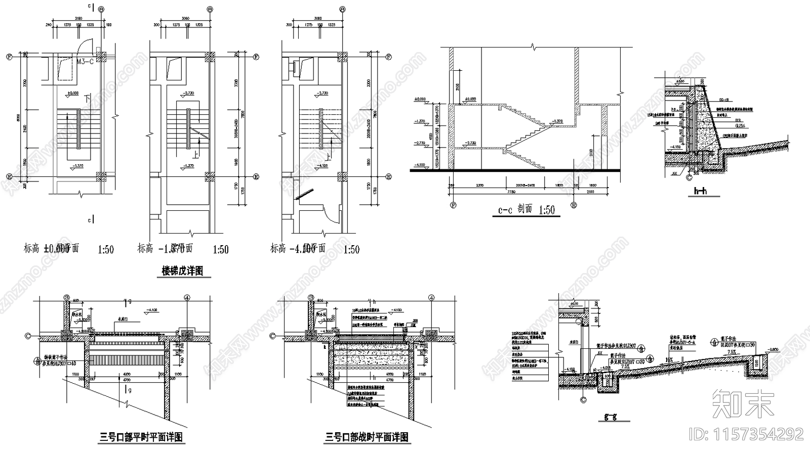 银行大cad施工图下载【ID:1157354292】