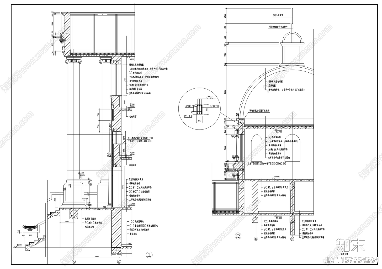 市公安局三层办公大楼建cad施工图下载【ID:1157354284】