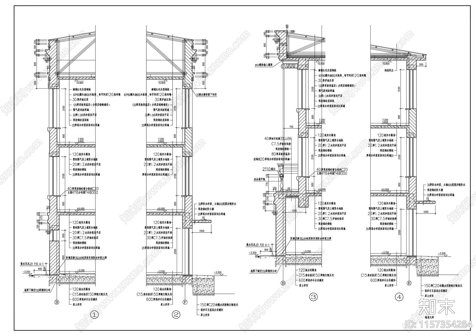 市公安局三层办公大楼建cad施工图下载【ID:1157354284】