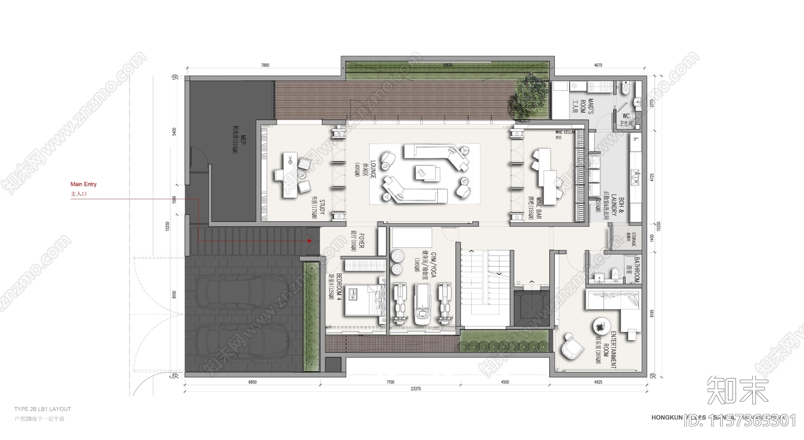 SCDA现代别墅建筑设计方案文本下载【ID:1157365301】