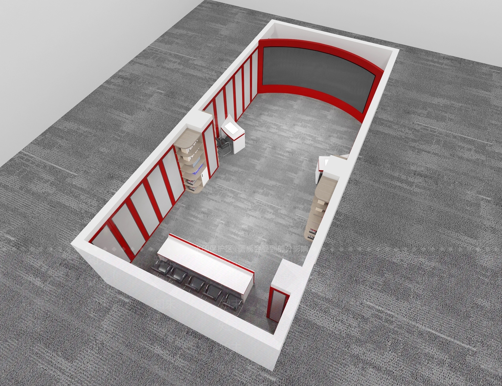 现代法院3D模型下载【ID:1157376260】
