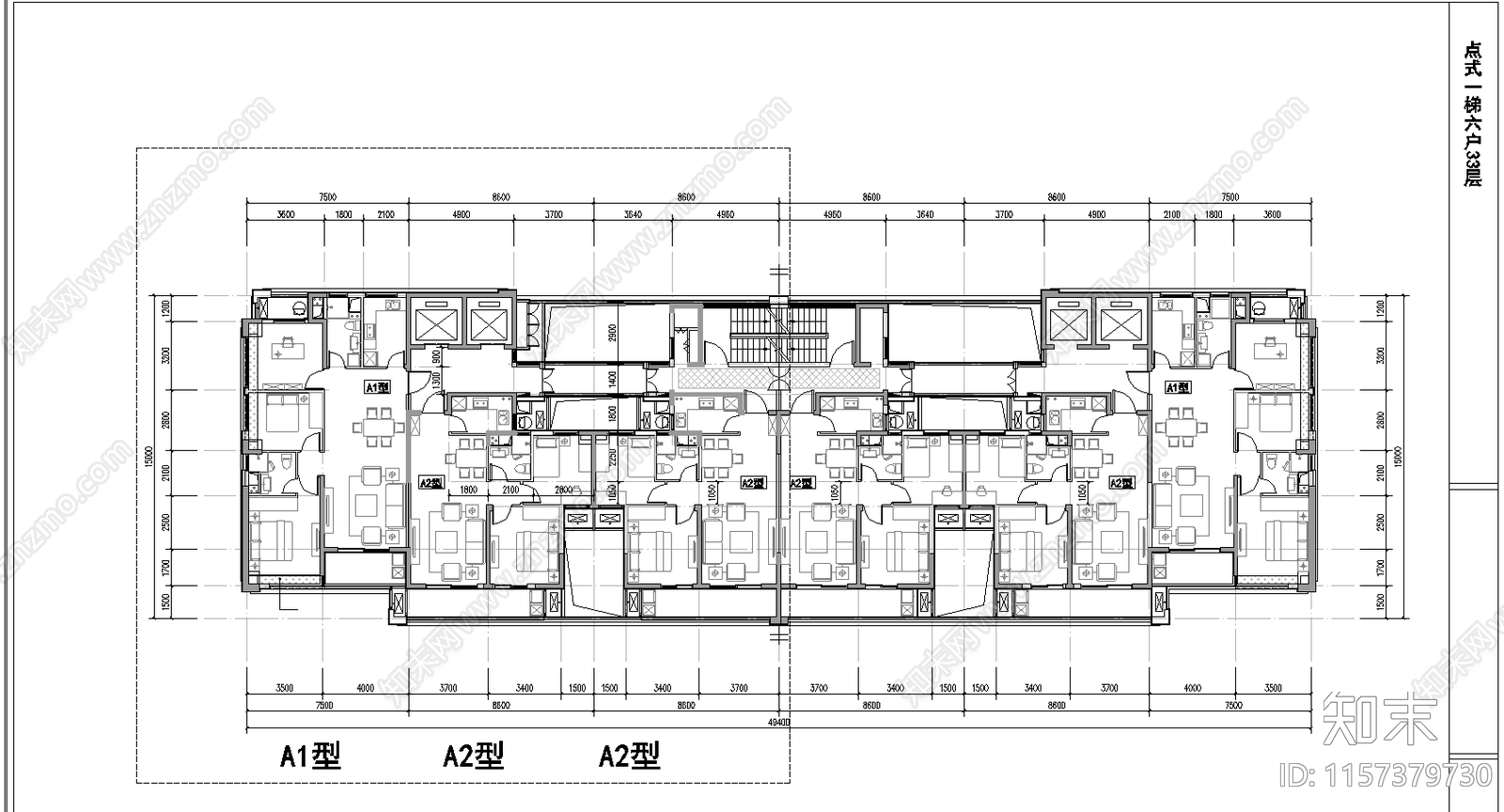 80cad施工图下载【ID:1157379730】