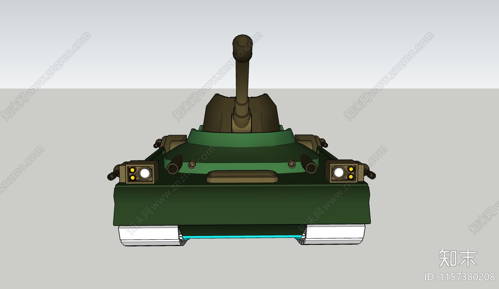 坦克SU模型下载【ID:1157380208】