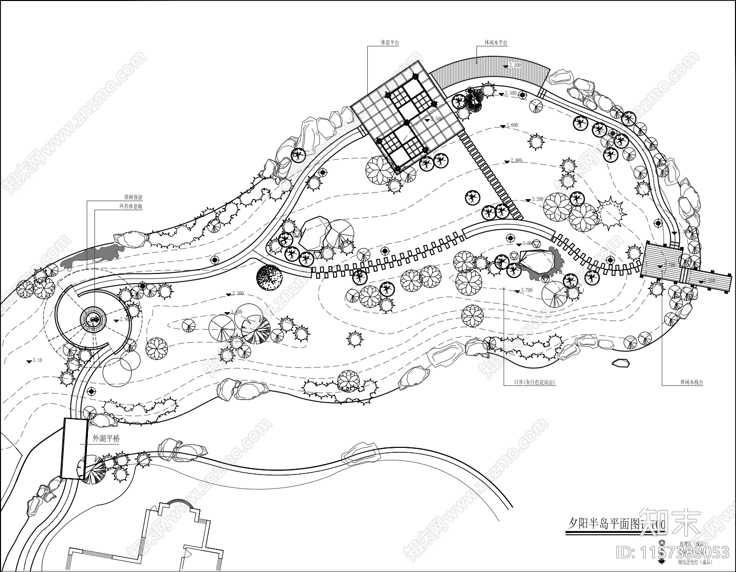 天堂人家全套景观设cad施工图下载【ID:1157383053】
