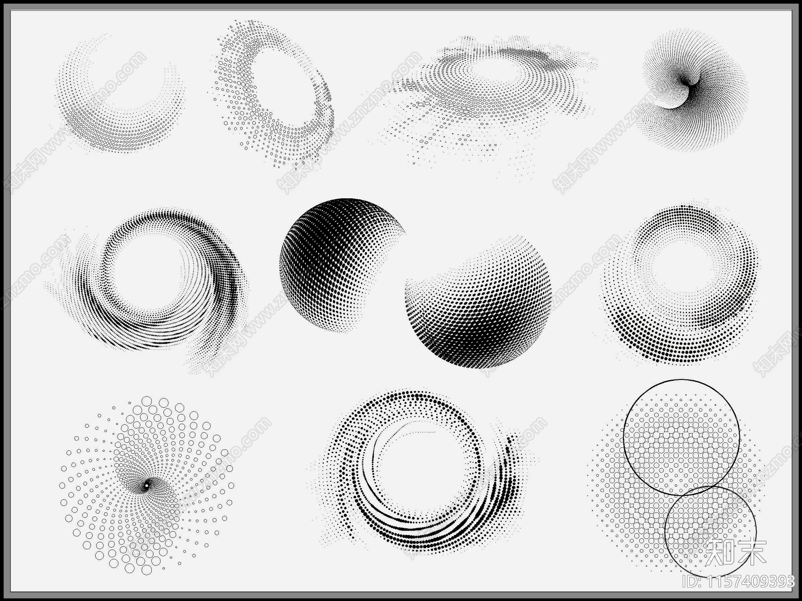 穿孔板背景墙渐变镂空宇宙银河元素施工图下载【ID:1157409393】