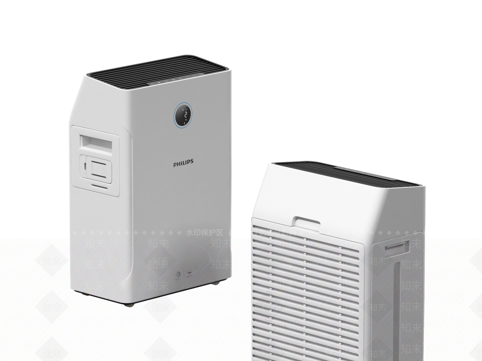 飞利浦智能空气净化器3D模型下载【ID:1157416738】