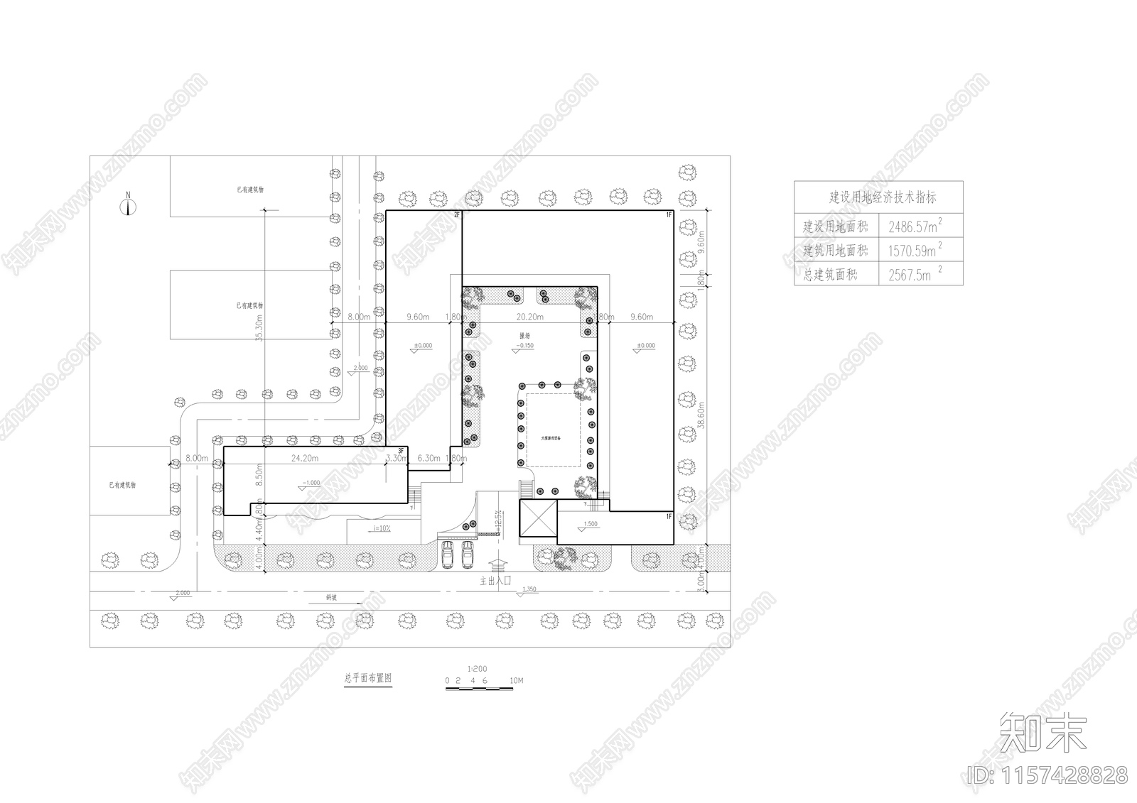 幼儿园全套设计图cad施工图下载【ID:1157428828】