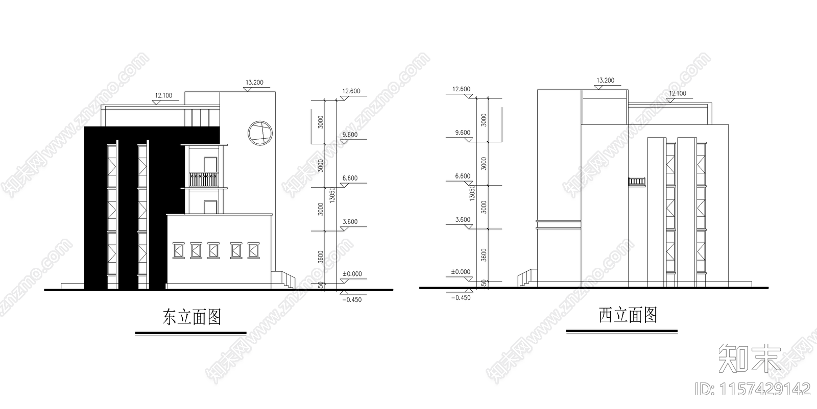 幼儿园建筑设计图cad施工图下载【ID:1157429142】