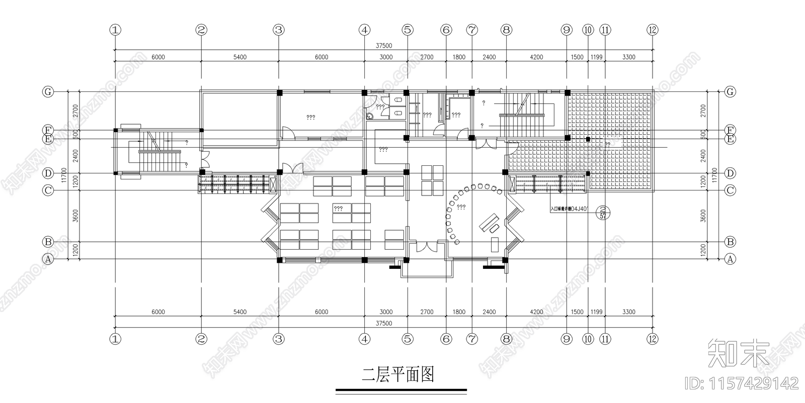 幼儿园建筑设计图cad施工图下载【ID:1157429142】