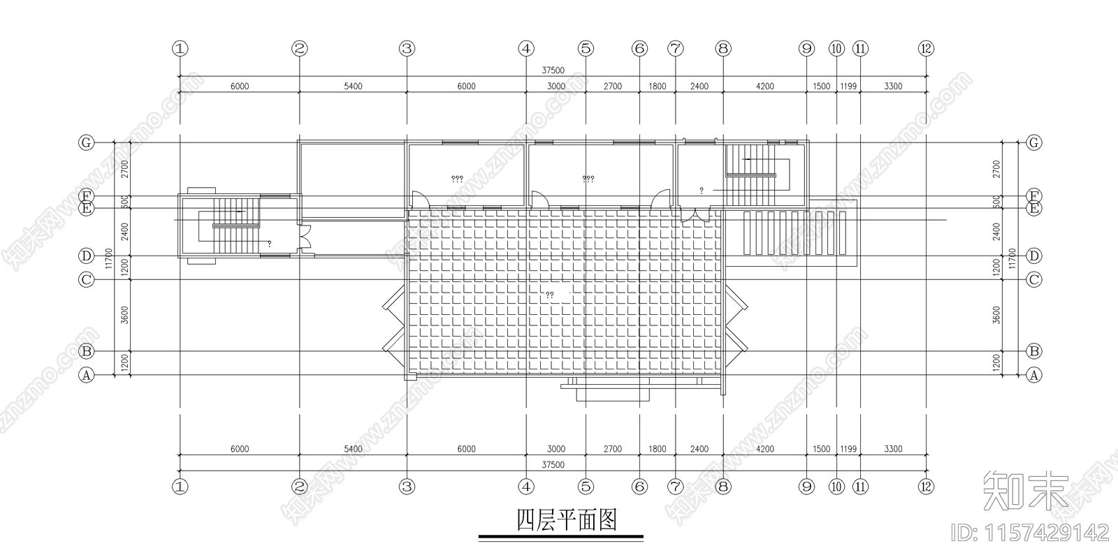 幼儿园建筑设计图cad施工图下载【ID:1157429142】