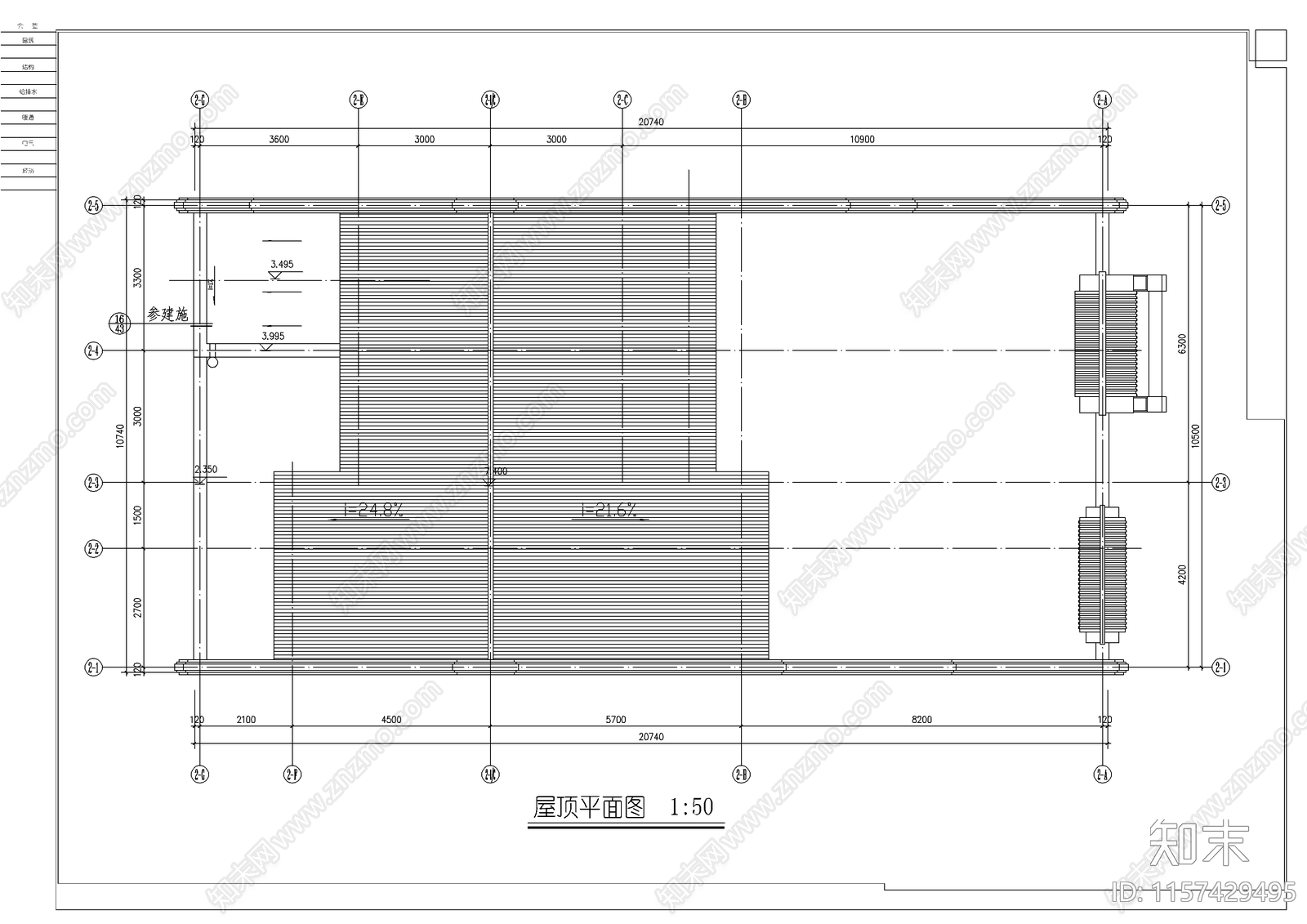 北方经典四合院建筑cad施工图下载【ID:1157429495】