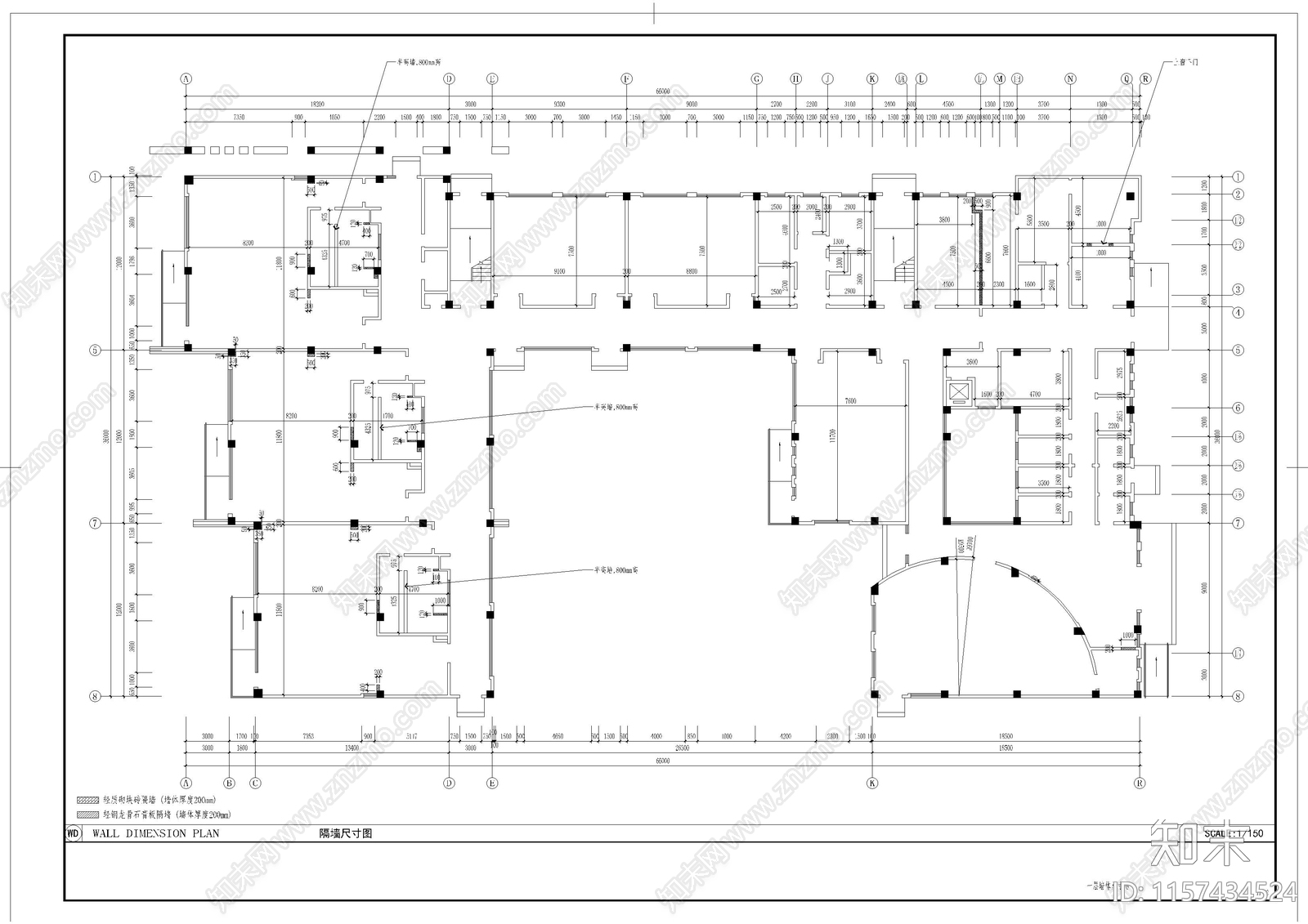 幼儿园室内全套装cad施工图下载【ID:1157434524】